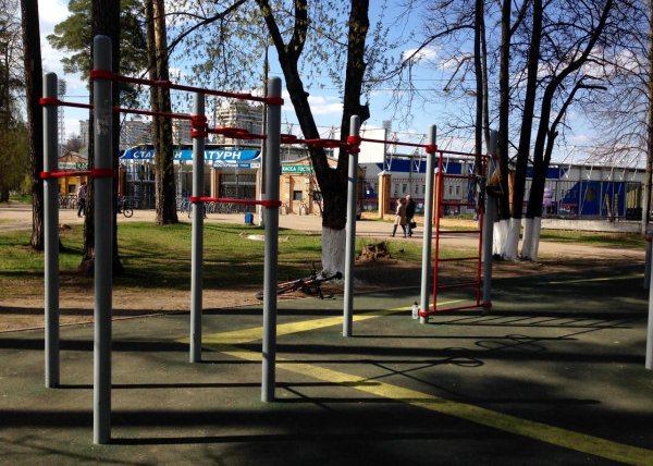 Площадка для воркаута в городе Раменское №5007 Средняя Хомуты фото